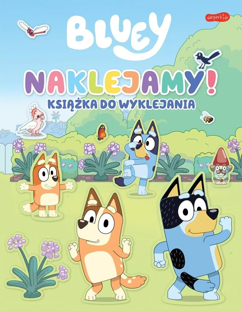 HARPERCOLLINS Lipni knyga „Let's Stick It!“ Mėlyna 86367
