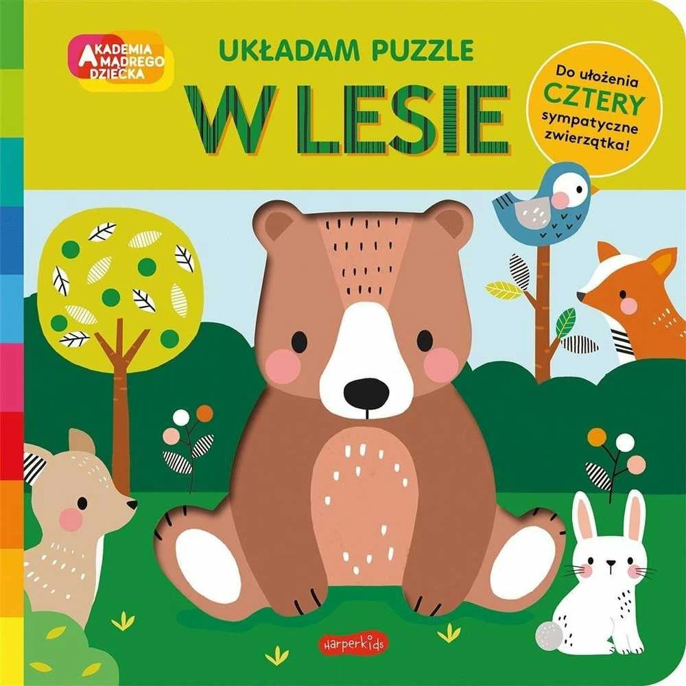 Dėlionė „Harperkids“ išmaniųjų vaikų akademija „Miške aš darau galvosūkius“