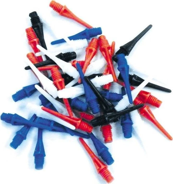 Softips Harrows Spare Micro Tip juoda/balta 30 vnt.