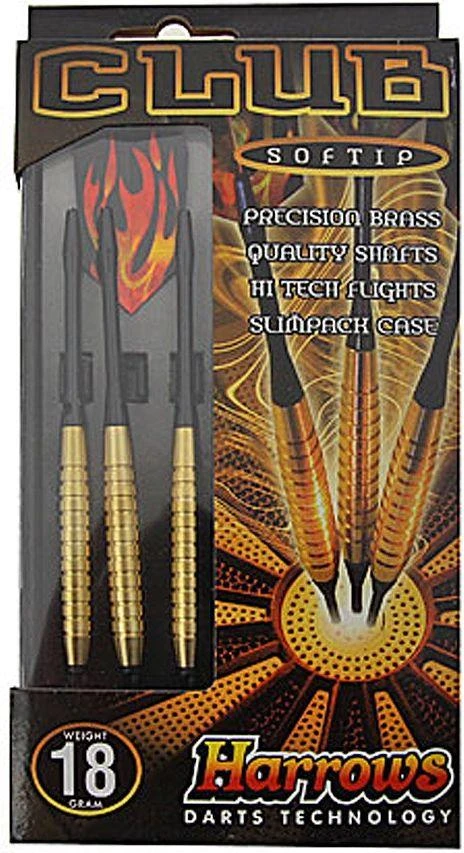 Harrows DartsSoftip CLUB BRASS 7219 3x18gR