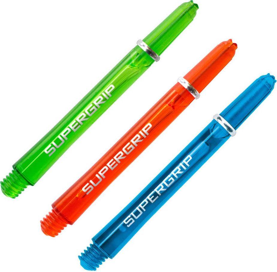 Darts koteliai HARROWS SUPERGRIP COLOUR tri pack Medium 3x3