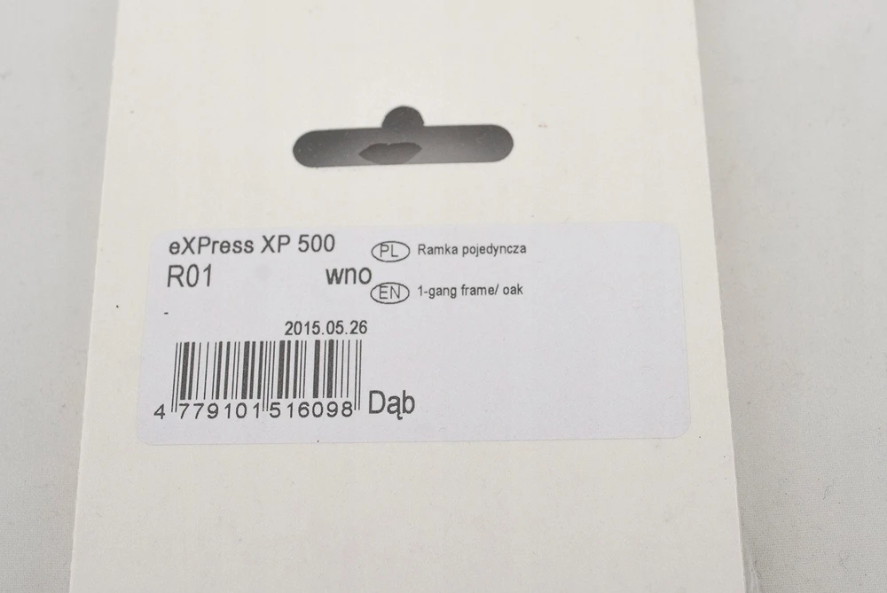 Vienvietis rėmelis VILMA XP500, ąžuolas