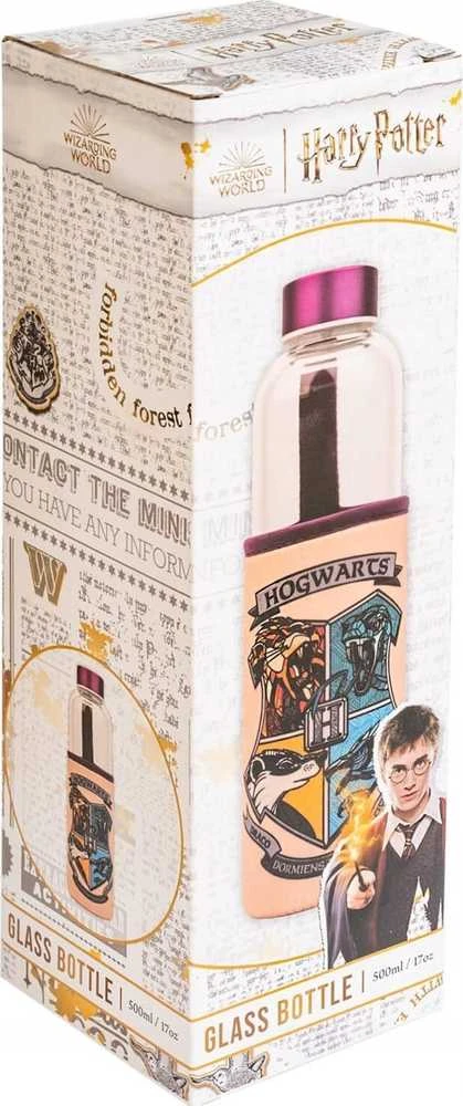 Harry Potter Haris Poteris - 500 ml stiklinis vandens butelis (Hogvartsas)