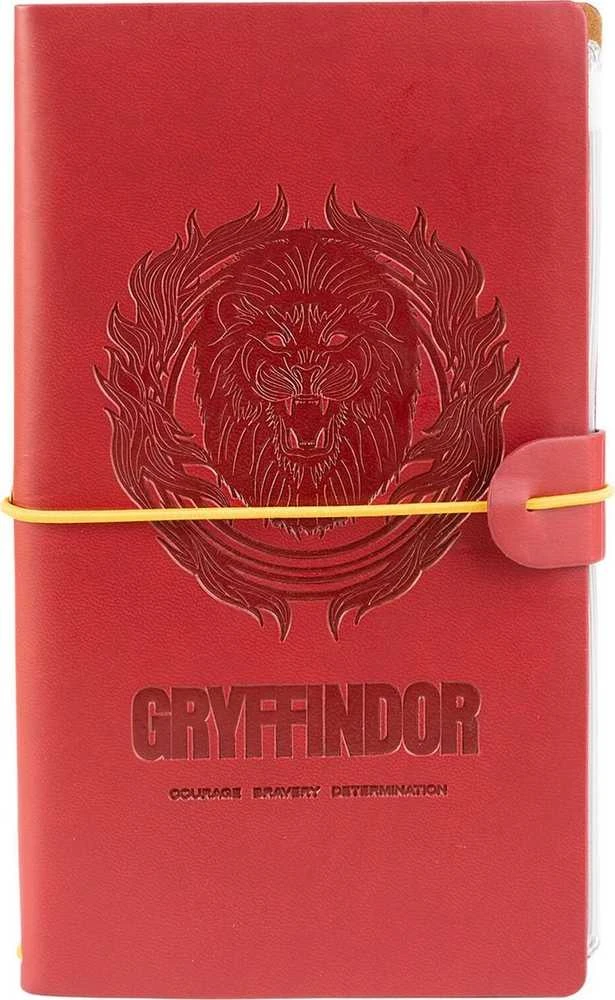 Harry Potter Haris Poteris - Grifų odinis užrašų knygutė 12x19.6 cm (Raudona)