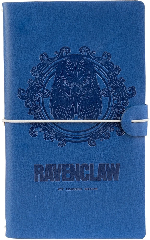Harry Potter Haris Poteris - Ravenclaw odinis kelioninis užrašų knygutė 12x19.5 cm Mėlyna