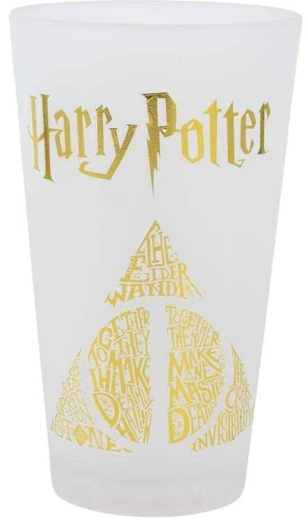 Harry Potter Haris Poteris - dviejų stiklinių rinkinys dekoratyvinėje dėžutėje iš „Golden Magic Collection“ 490 ml