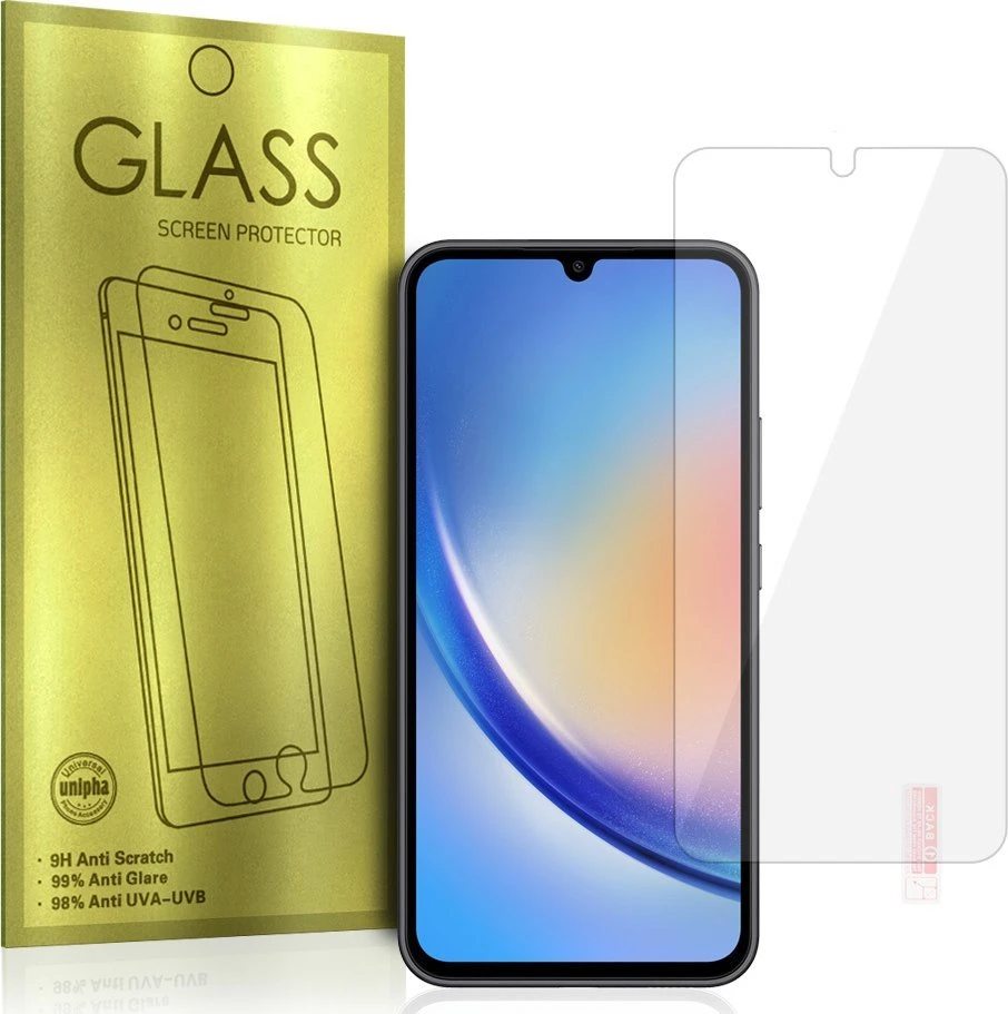 Fusion Accessories Topt Apsauginis stiklas Gold skirtas Samsung Galaxy A34 5G
