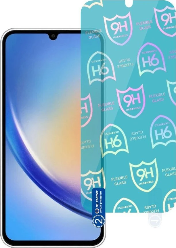 iLike Tel Protect Best Flexible Hybrid Apsauginis stiklas skirtas Samsung Galaxy A34 5G