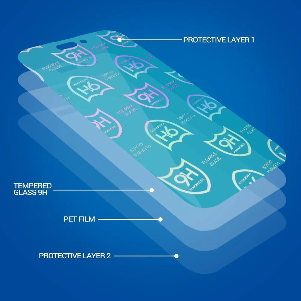 iLike Tel Protect Best Flexible Hybrid Apsauginis stiklas skirtas Samsung Galaxy A34 5G
