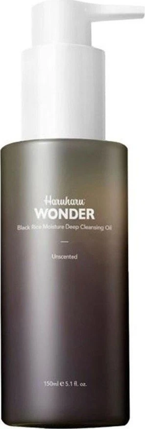 Haruharu Wonder Juodas Rice Moisture Deep Cleansing Oil giliai valantis aliejus, 150 ml