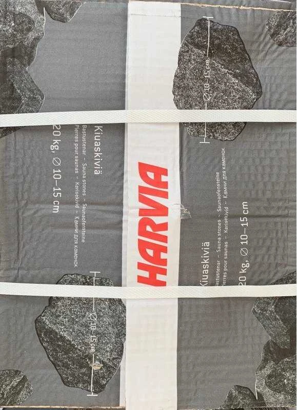 Harvia akmenys pirtims 20 kg, Ø 10-15cm