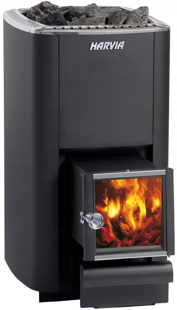 Kietojo kuro saunos krosnelė HARVIA M3 SL, 16,5 kW