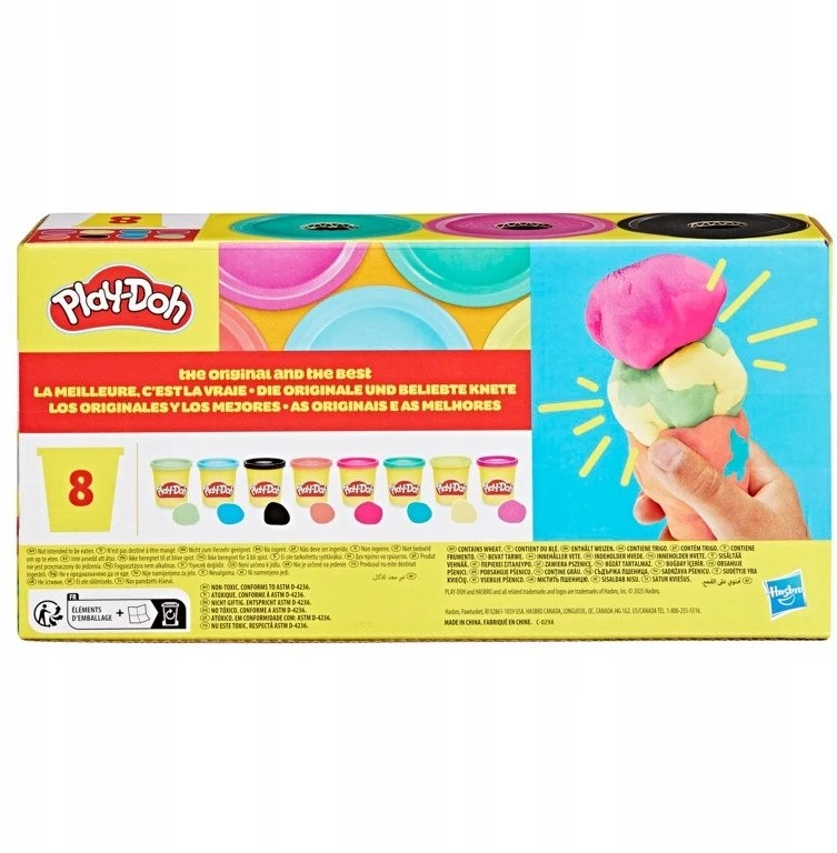 Play_Doh Play-Doh modelinų rinkinys „Play-Doh“ masei, 8 vnt. pakuotė