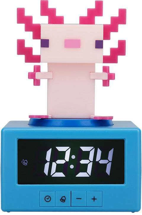 Paladone Minecraft Axolotl Icon žadintuvas | 15 cm