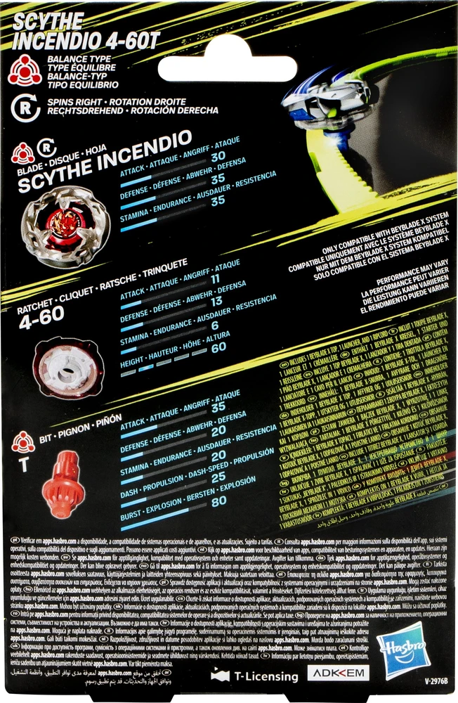 BEYBLADE X Pradinis rinkinys „Beyblade X“