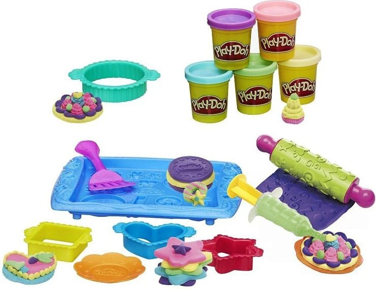 Hasbro Play-Doh Cookie Creations B0307 modelino sausainių kūrimo rinkinys