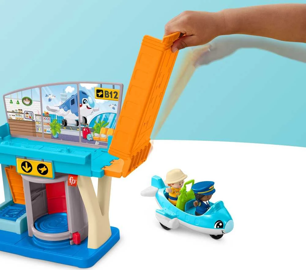 „Fisher-Price“ mažylių žaidimų rinkinys „Kasdieniai nuotykiai“ oro uoste (HTJ26)
