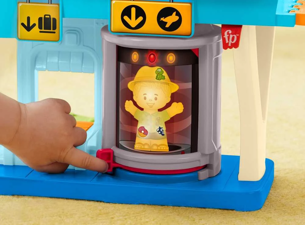 „Fisher-Price“ mažylių žaidimų rinkinys „Kasdieniai nuotykiai“ oro uoste (HTJ26)