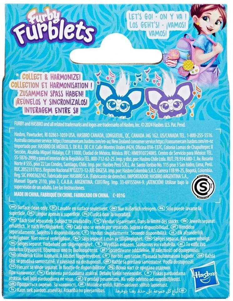 Hasbro *****Furby Furblets pliušinis žaislas H00-LAH G1612
