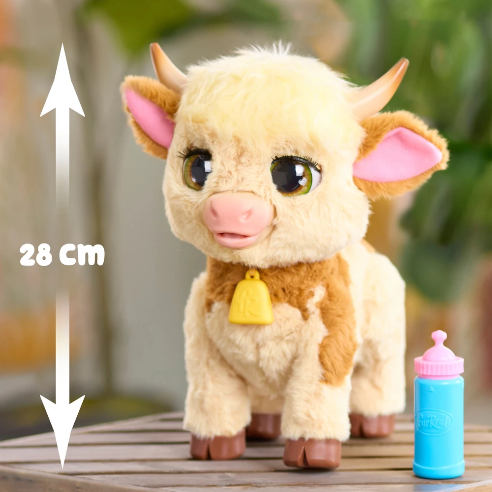 Interaktyvi pliušinė karvė Hasbro FurReal Maggie The Feed and Follow Cow