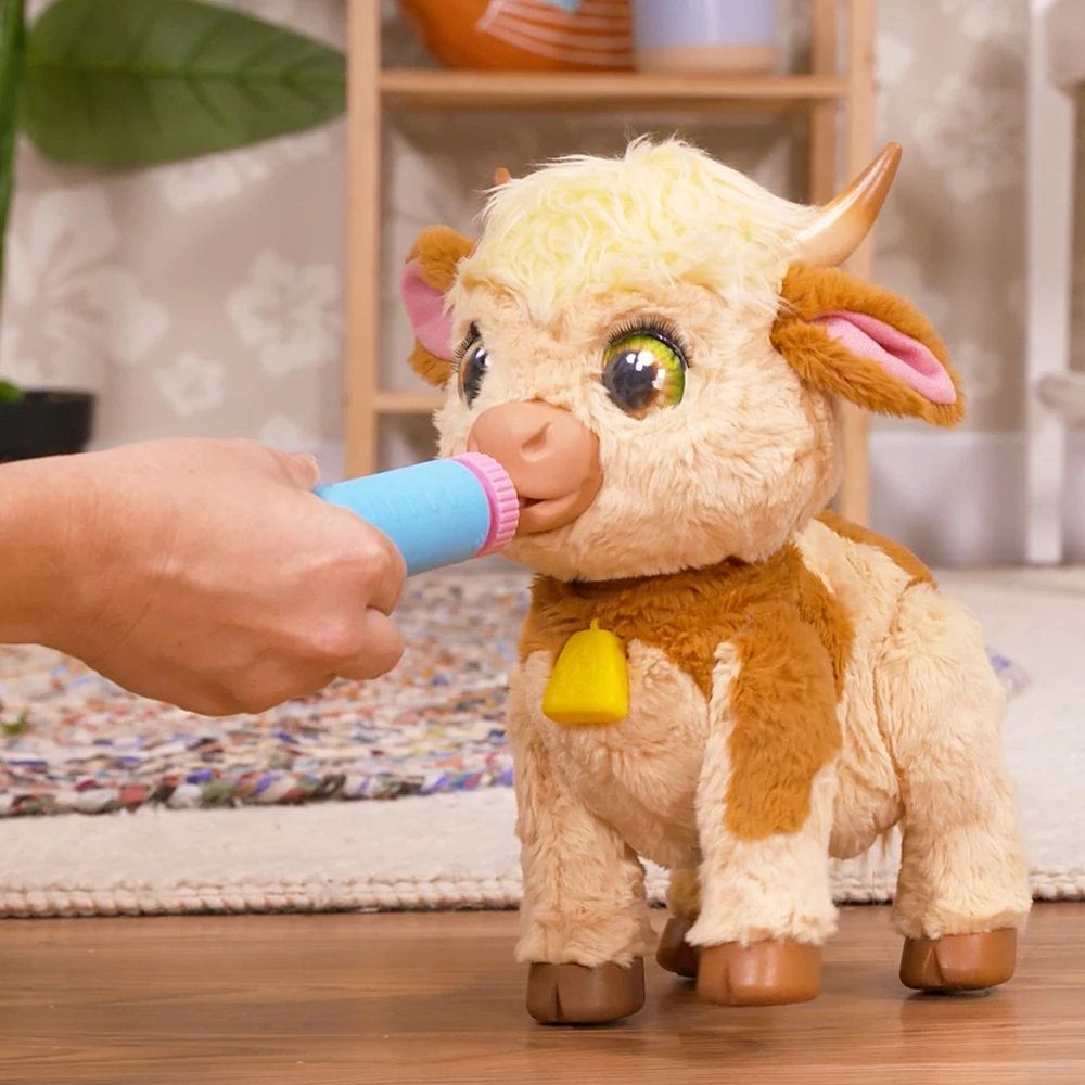 Interaktyvi pliušinė karvė Hasbro FurReal Maggie The Feed and Follow Cow