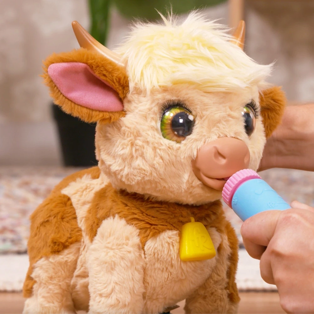 Interaktyvi pliušinė karvė Hasbro FurReal Maggie The Feed and Follow Cow