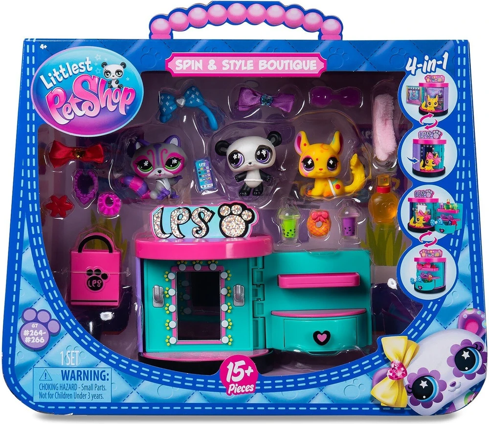 Littlest Petshop „Littlest Pet Shop“ – „Spin and Style“ parduotuvė (722)