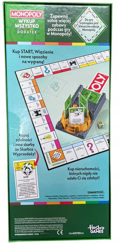 HASBRO Monopoly papildymas Pirk viską