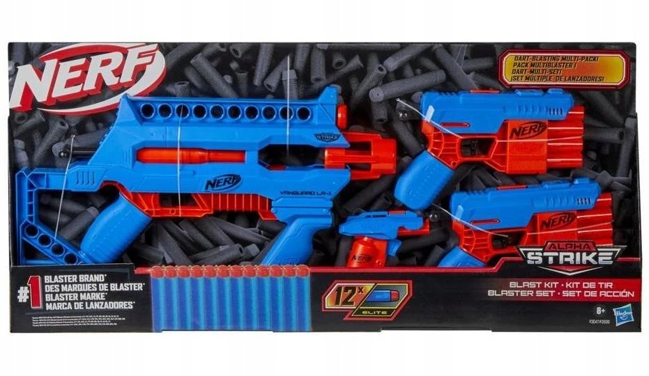 Nerf Alpha Strike žaidimų šaudykla F2699 F3041