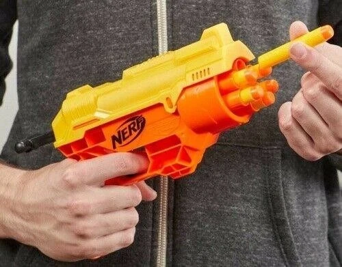 Hasbro NERF ALPHA STRIKE FANG QS-4 ir COBRA RC-6 + 10 strėlių HASBRO E8872