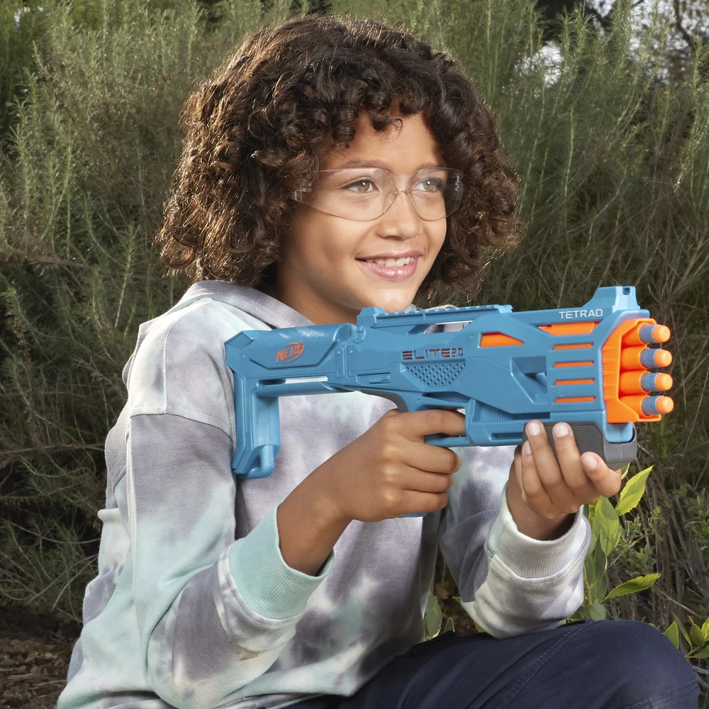 Hasbro Šautuvas Nerf Elite 2.0 Tetrad QS 4 F5025