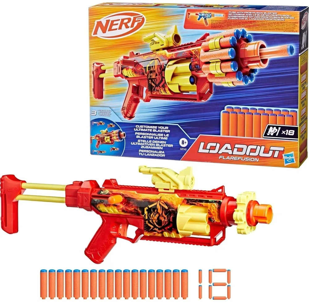 Hasbro NERF LoadOut Flarefusion
