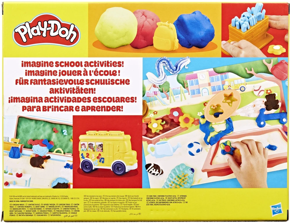 Hasbro PLAY-DOH Rinkinys „Nuotykiai mokykloje“