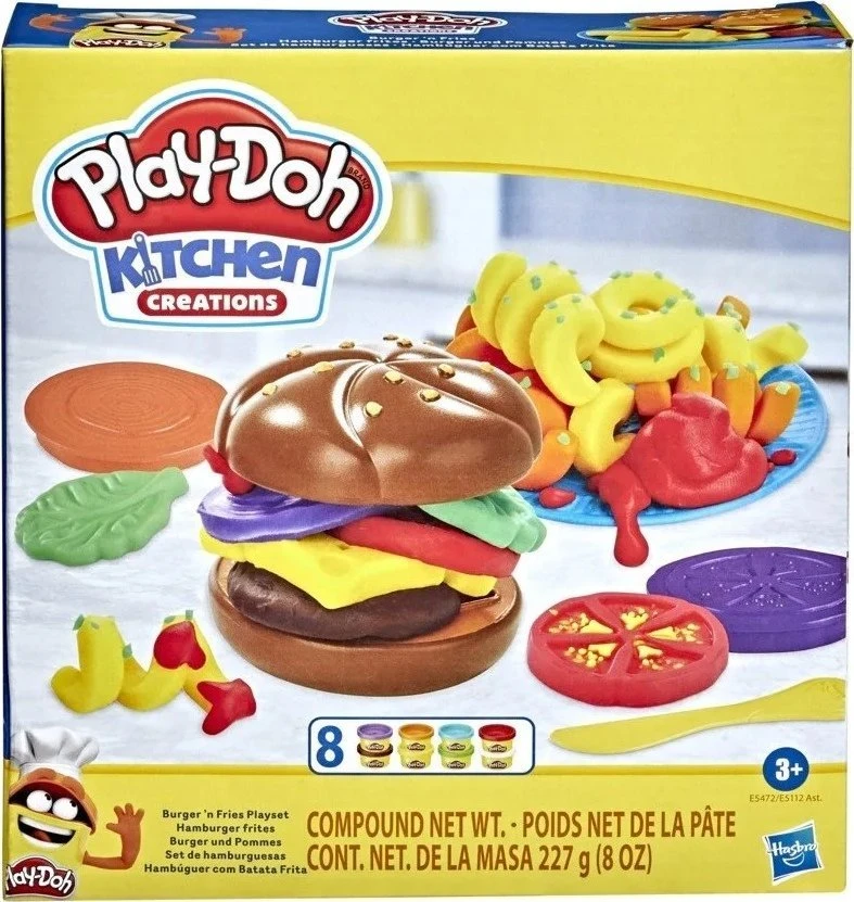Hasbro *****PLD ciastolina Hamburger komplektas E5112 E5472