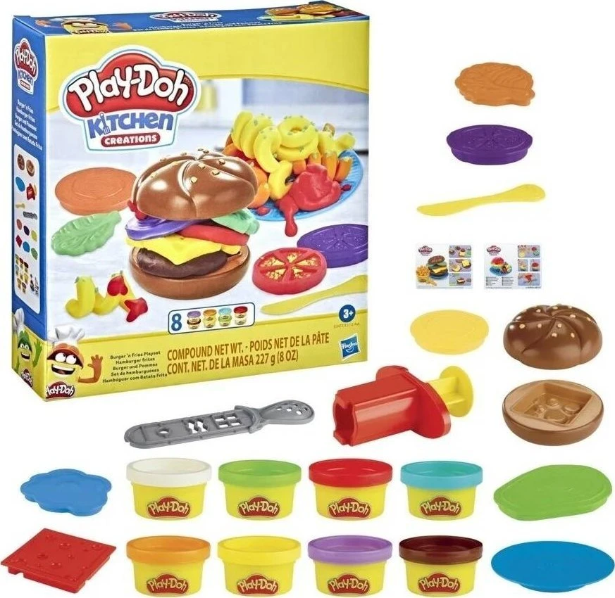 Hasbro *****PLD ciastolina Hamburger komplektas E5112 E5472