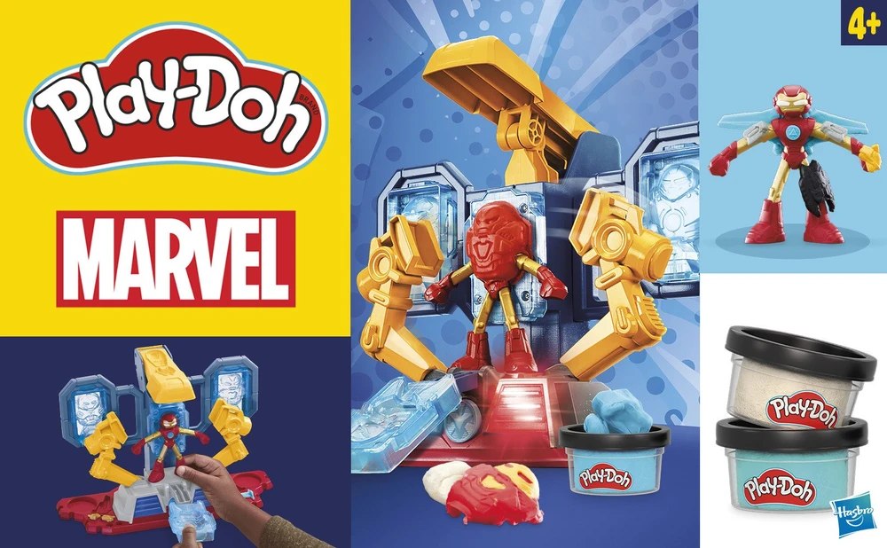 Hasbro *****PLD ciastolina komplektas Ironmana G0035 /4