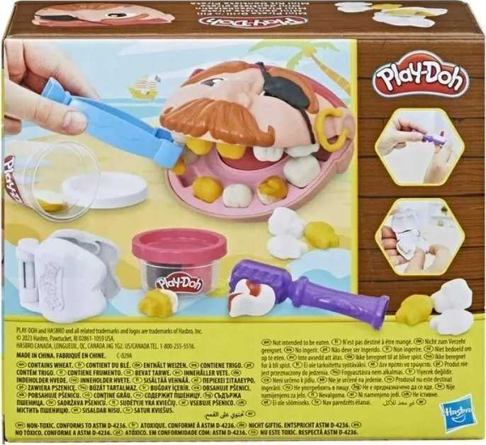 PLAY-DOH Rinkinys „Dantistas: piratas“