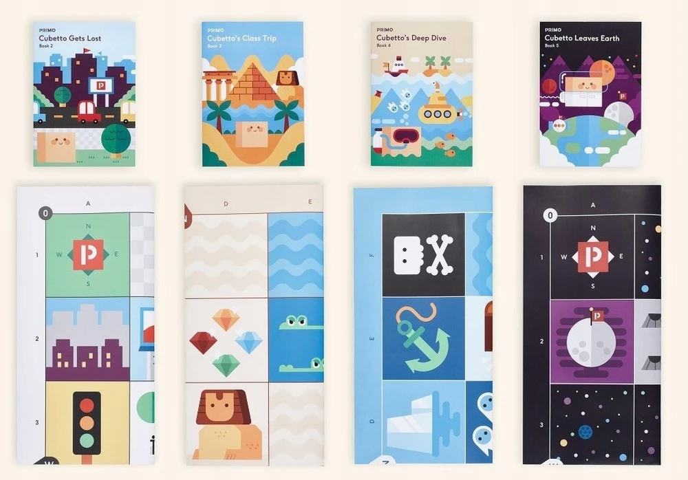 „Hasbro Primo Toys“ „Cubetto“ žaidimų rinkinys, 3 metai, Įvairių spalvų