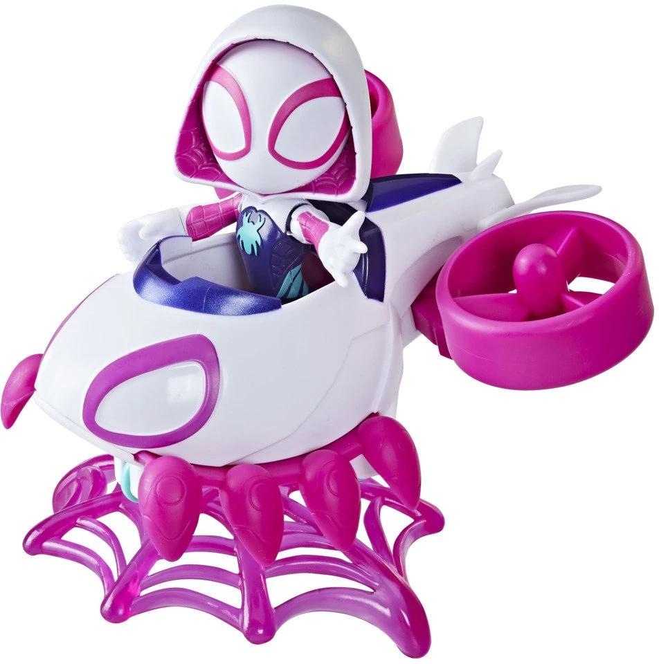 Hasbro *****SPD Spidey Ghost Spider+pojazd F7456