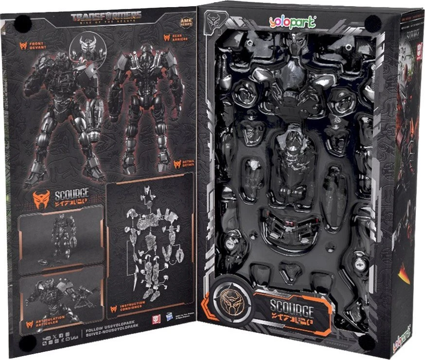 Hasbro Transformers Scourge 22 cm kolekcinė konstruojama figūrėlė ZA5474