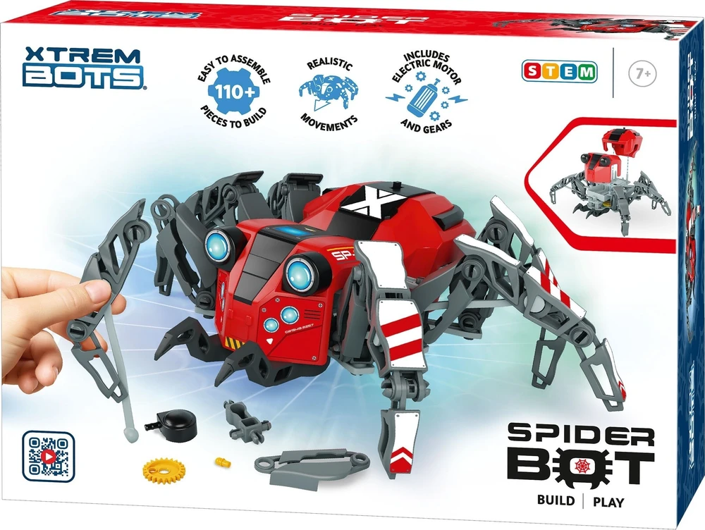 XTREM BOTS XTREAM BOTS Interaktyvūs robotai „Spider bot“