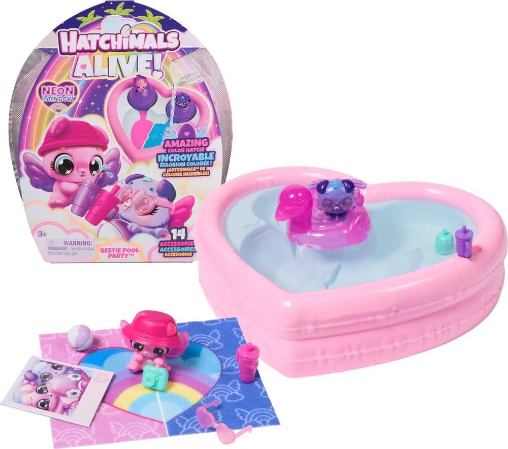 Hatchimals Alive žaidimų rinkinys Bestie Pool Party