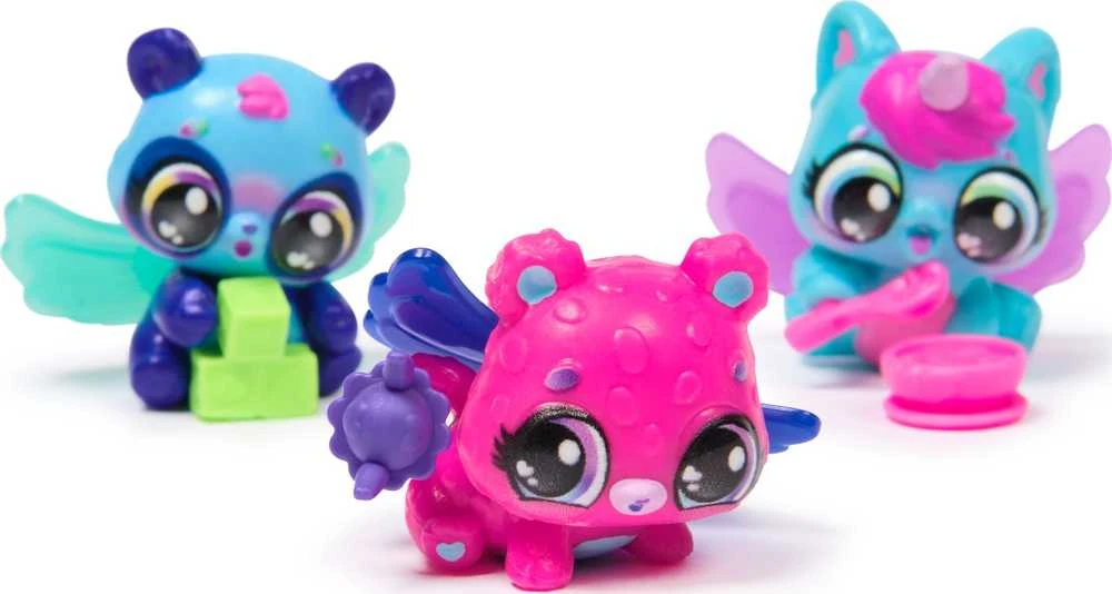 Žaislinių figurėlių rinkinys Hatchimals Alive Neon Rainbow Carton