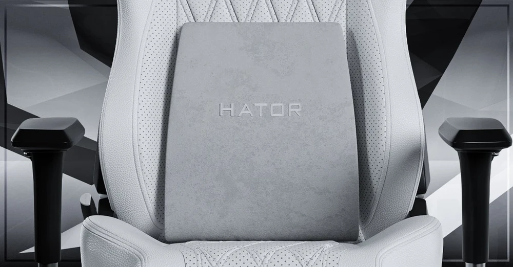 „Hator HTC3000M Darkside“ 3M PU žaidimų kėdė