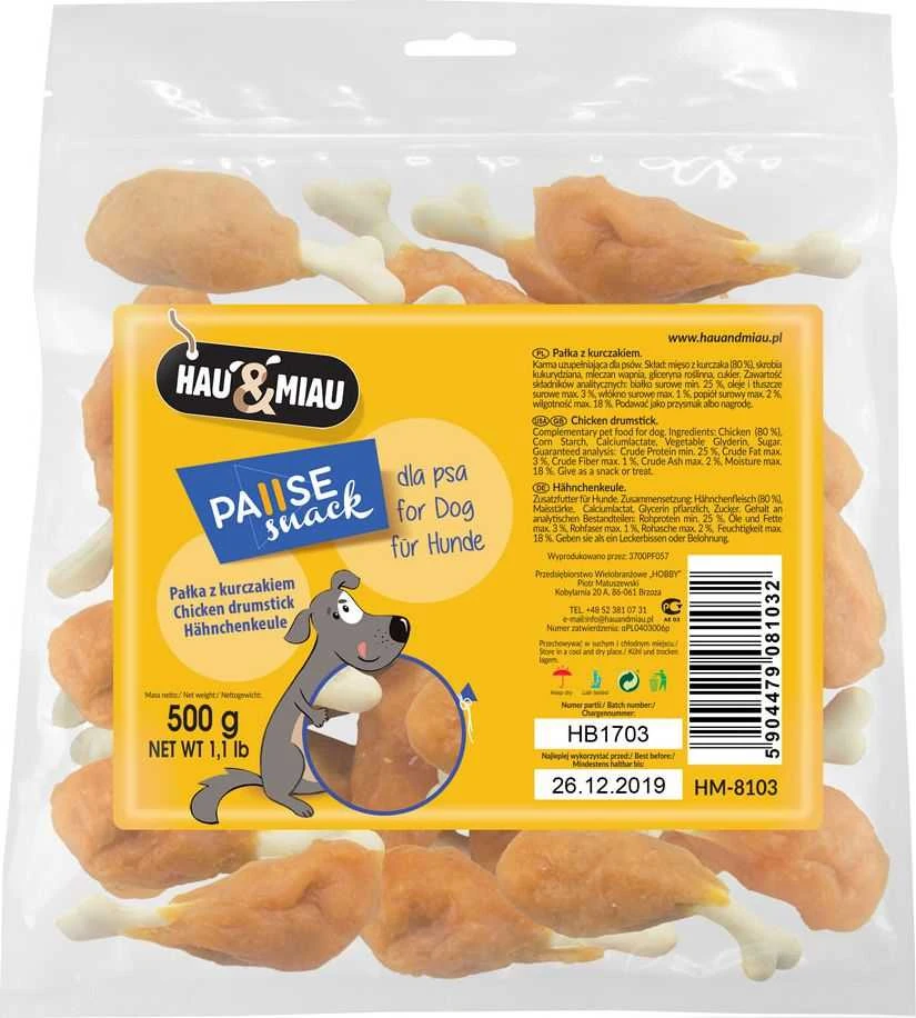 Hau&Mau Hau&amp;Miau vištų šlaunelės 500g