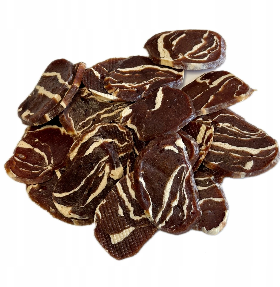 Hau&Miau Pausesnack šunų skanėstas, marmuriniai jautienos žiedai, 500g