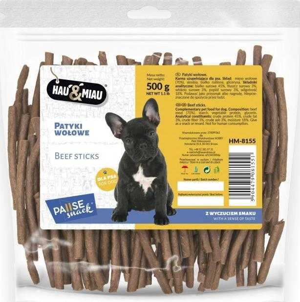 Hau&Mau Hau&amp;Miau Jautienos lazdelės 500g