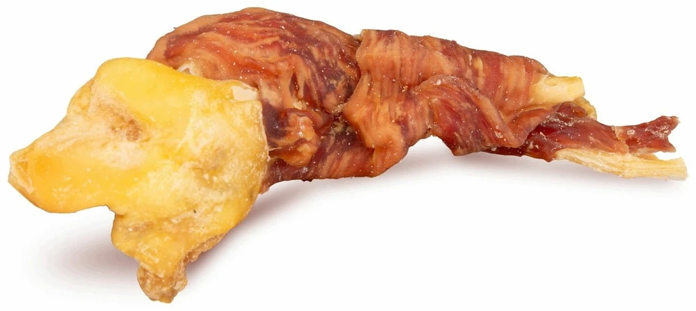 Hau&Miau „Woof & Miau Puzzo Snack“, šunų skanėstas, su anties įvyniojimu į triušio uodegą, 1kg