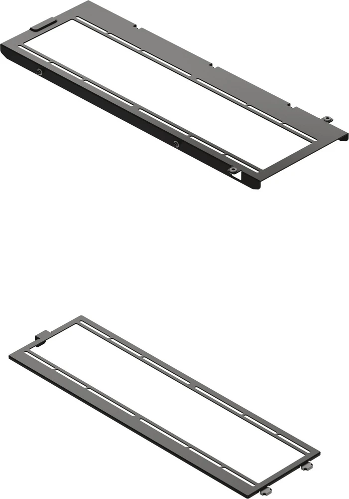 HAVN HS 420 Fan Brackets for 360 mm Radiators – juodos spalvos