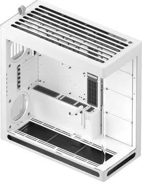 HAVN HS 420 PC-kompiuterio korpusas, Midi-Tower, E-ATX, Tempered Glass – baltos spalvos